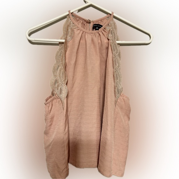 Kendall & Kylie Lace Crepe Halter XS - Picture 2 of 4